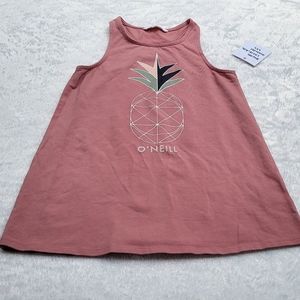 New O'Neill lillie  Ros Girl Tank color Faded Rose size XXS.